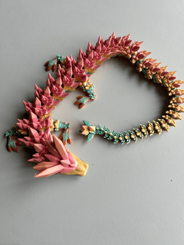 Articulated Crystal Dragon