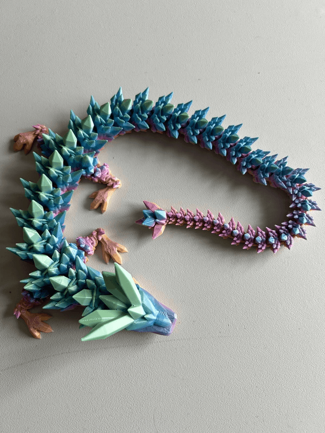 Articulated Crystal Dragon