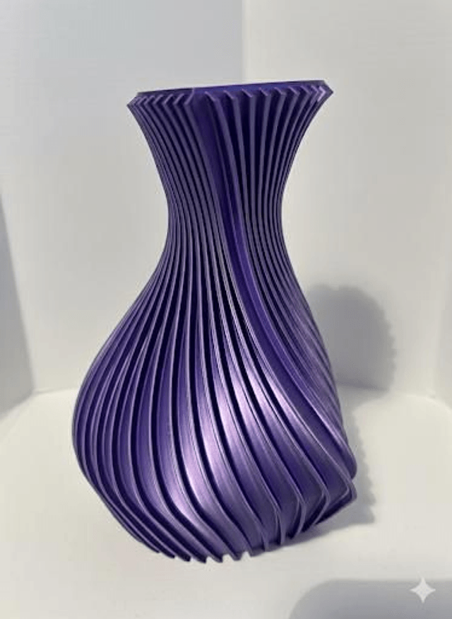 Twisted Heart Vase