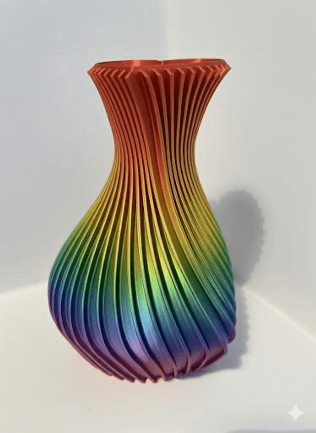 Twisted Heart Vase